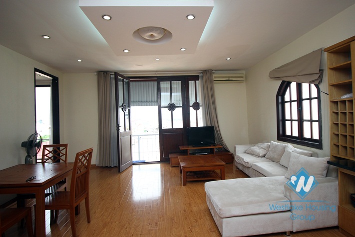 Two bedrooms apartment is available for rent in Tay Ho,Hanoi